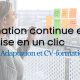 La formation continue en entreprise en un clic